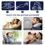 Jekeno Steam Eye Mask, 30 Packs Eye Masks for Dry Eyes, 40-60 Minutes Self Moist Warm Compress Heated Disposable Mask for Sleep, Spa Relaxing Trip Gifts, Travel Essentials for Women Men