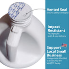MAXTITE 12% Hydrogen Peroxide Solution - 1 Gallon Ecofriendly Natural Cleaning Solution for Kitchen, Bath, Laundry, and Home - HDPE Jug with Child-Safe Cap Made in USA