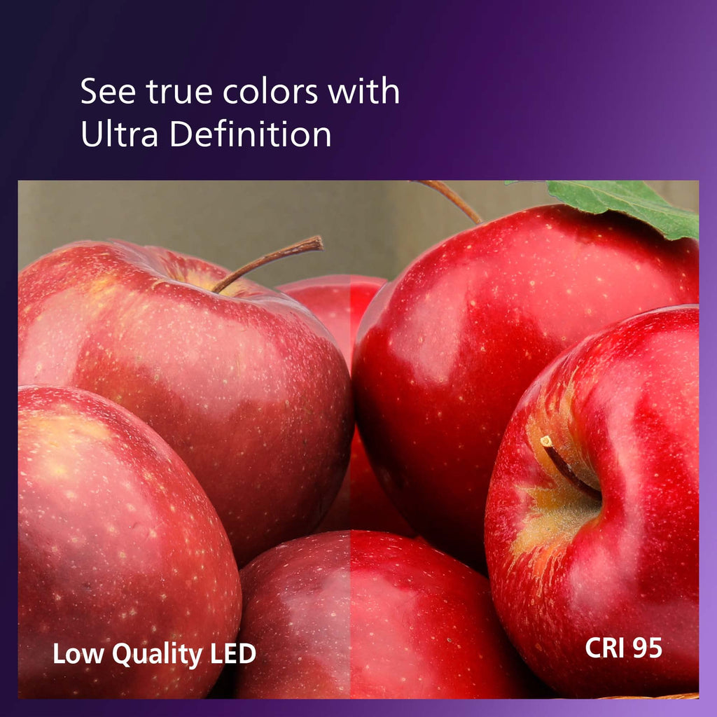 PHILIPS LED 40W A19 8-Pack Ultra Definition Soft White (2200K) 450 Lumen (5W = 40W) Dimmable Frosted Flicker-Free Light Bulbs