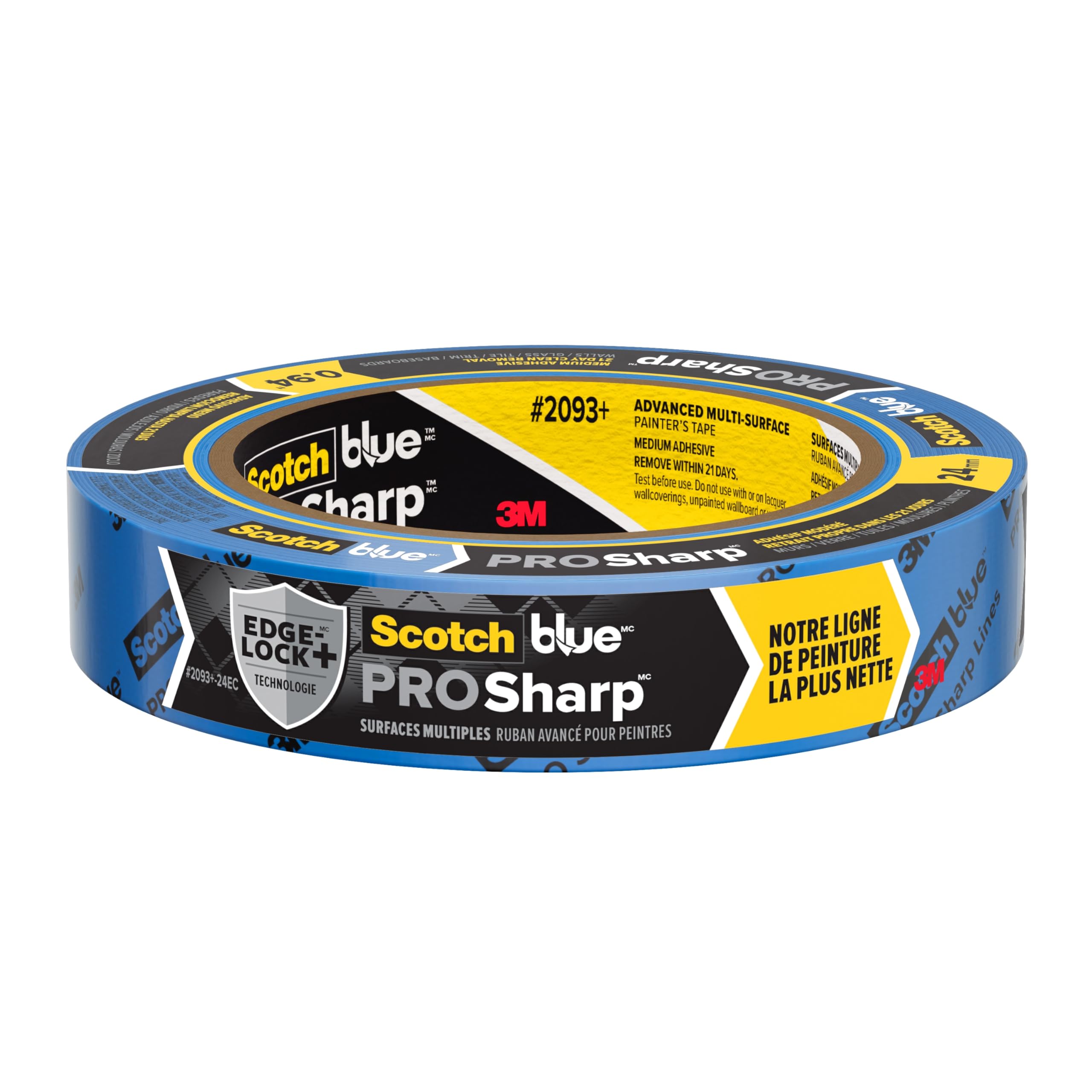 ScotchBlue PROSharp Painter's Tape 1 Inch Wide, 1 Roll
