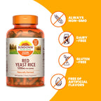 Sundown Red Yeast Rice 1200 mg, 240 Capsules