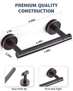 RARXTR Bronze Toilet Paper Holder SUS304 Stainless Steel Double Post Pivoting Toilet Paper Roll Holder Wall Mounted Toilet Tissue Holder for Commercial Bathroom RV Oil Rubbed Bronze