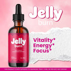 JellyBurn Drops - Official Jelly Burn Advanced Liquid Supplement Drop Premium Formula - Maximum Strength, All Natural Vitamins Support for Overall Health & Wellness, 1 Bottle for 1 Month