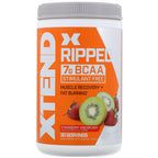 Xtend Ripped BCAA Powder Strawberry Kiwi | Cutting Formula + Sugar Free Post Workout Muscle Recovery Drink with Amino Acids | 7g BCAAs for Men & Women | 30 Servings