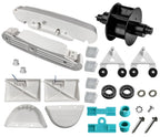 AXV417WHP Pool Cleaner Pod Swing Kit and AXV621DAT A-Frame/Turbine Kit, Fit for Hayward, Navigator, Arneson, Pool Vac Plus, Pool Vac Ultra Pool Cleaner