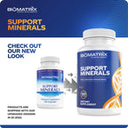 BioMatrix Chelated Mineral Supplement, Iron-Free, Calcium, Magnesium, Zinc