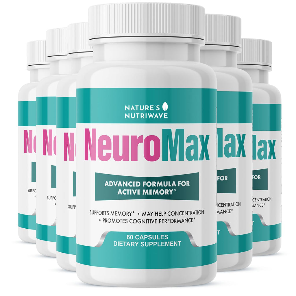 NeuroMax – Passion Flower & Marshmallow Root – 60 Ct, 6 Month Supply