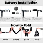 Walking Cane for Men Women: Ohuhu Walking Canes with LED Light Folding Walking Stick Adjustable Free Standing Canes with Wrist Strap Travel Bag for Seniors Adults