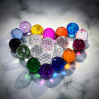 MerryNine Crystal Sun Catcher Suncatcher Prism Ball Assorted Colors