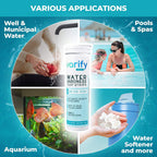 Varify Water Hardness Test Kit - Hard Water Test Strips for Well & Home