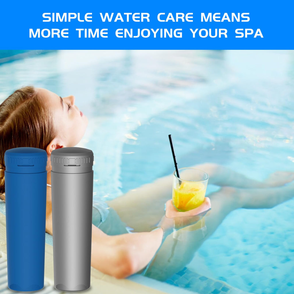 Mineral Cartridge + SmartChlor Cartridges Compatible with FROG Ease in-Line SmartChlor Mineral Cartridges System for Marquis, Caldera, Artesian & Hot Springs Spas, Up to 600 Gallons (1+3) Pack