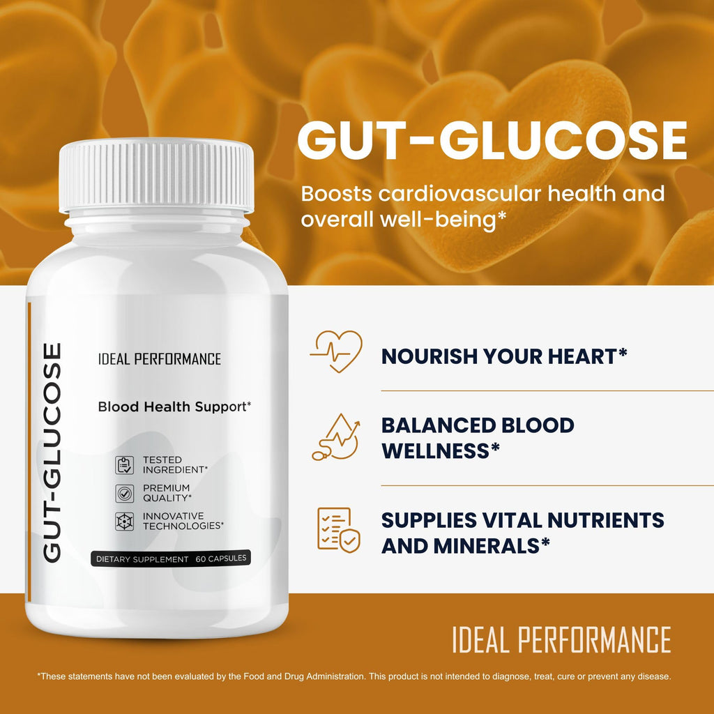 IDEAL PERFORMANCE Gut Glucose Capsules, GutGlucose Pills Reviews (2 Pack)
