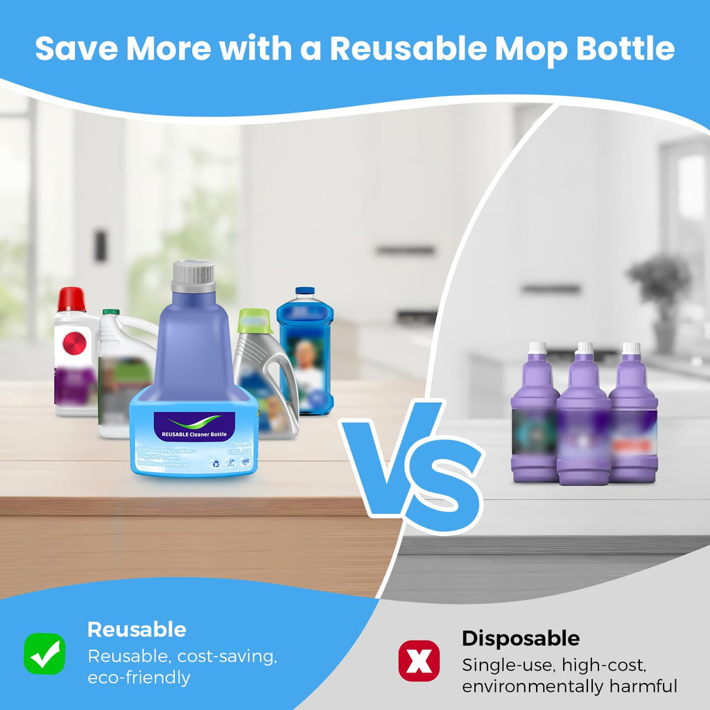 Replacement Bottle for Swiffer® Wet Jet™ Mop, Refillable, Not for PowerMop
