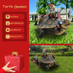 Sunthus Garden Gnomes Decorations for Yard Statues Turtle Outdoor Decor
