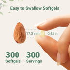 Micro Ingredients Vitamin D3 10,000 IU + K2 MK-7 200 mcg, 300 Softgels with Virgin Coconut Oil | 2-in-1 Vitamins D & K Complex | Extra Strength, Easy to Swallow, Non-GMO, Gluten Free