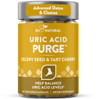 Eu Natural Purge Uric Acid Flush - Eat & Drink What You Want - Uric Acid Support for Joints & Mobility with Celery Seed, Tart Cherry & Chanca Piedra - 60 Vegetarian Capsules