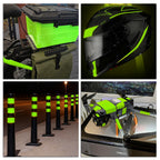 SWRT Reflective Tape 2 Inch x 30 Feet DOT-C2 Shining Star Fade Resistant Green Reflective Outdoor Waterproof Strong Adhesive Safety Warning Reflector Conspicuity Tape for Trailer Trucks Bike