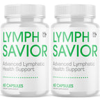 (2 Pack) Lymph Savior Capsules, Official Lymph Savior Pills with All Natural Ingredients, Maximum Strength Supplement with Premium Vitamins Supporting Optimal Wellness & Advanced Health (120 Capsules)