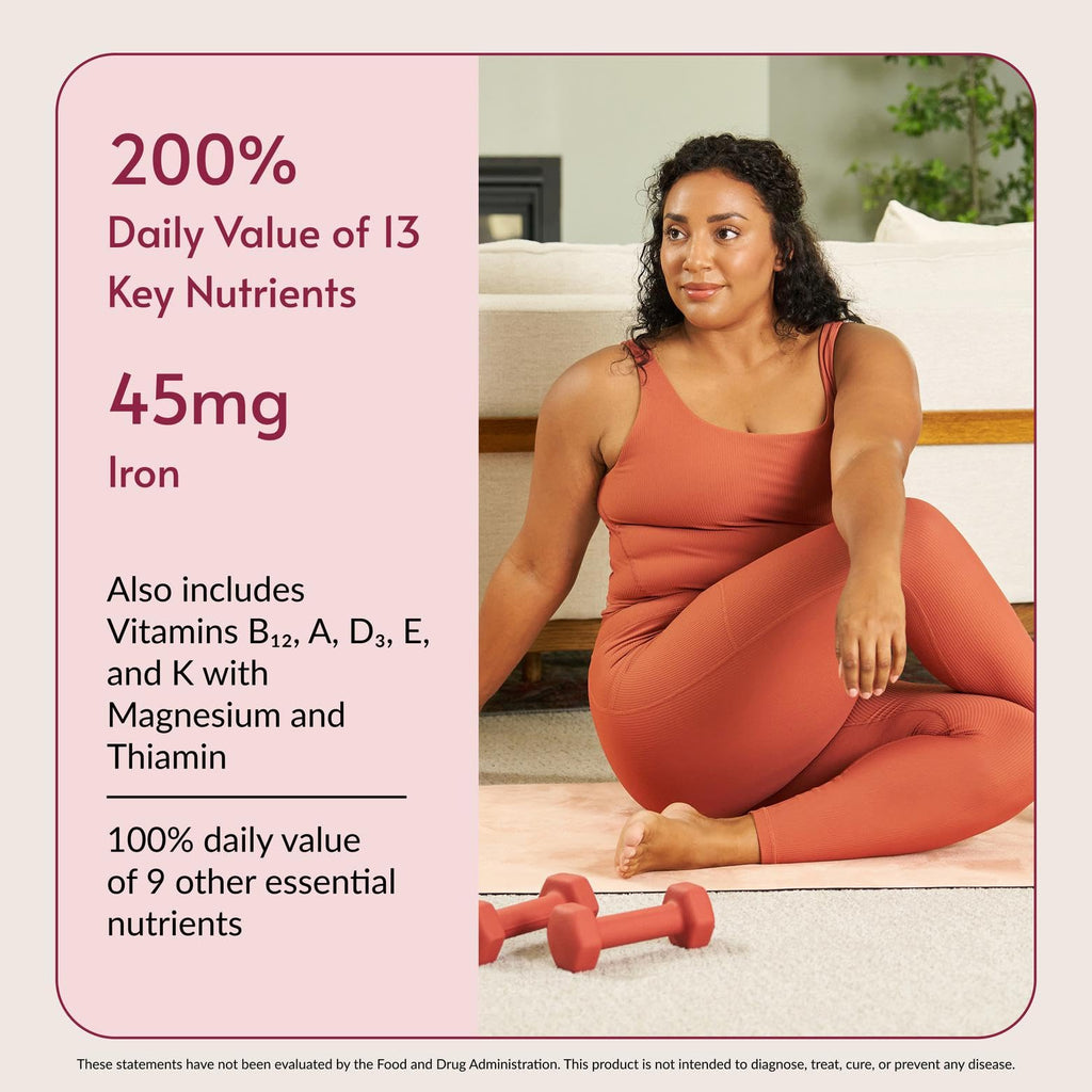 Bariatric Advantage Ultra Multivitamin with Iron - Ultra Multi with Iron - Capsule Format Multivitamin - Provides Full Complex of B Vitamins - with Vitamin C, Chromium & More - 90 Capsules