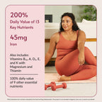 Bariatric Advantage Ultra Multivitamin with Iron - Ultra Multi with Iron - Capsule Format Multivitamin - Provides Full Complex of B Vitamins - with Vitamin C, Chromium & More - 270 Capsules