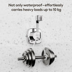 FERCOSEN 360° Swivel Shower Head Holder with Suction Cup | 10kg Load Capacity, Tool-Free Installation in Seconds | Removable and Rust-Resistant Shower Bracket with Storage Hook (White)