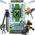 Minecraft Kids Smart Watch – Touchscreen Interactive Watch with 10 Customizable Clock Faces, Built-in Camera, Video Recorder, Alarm, Calculator, Games & Pedometer – Fits Wrists 5.5" to 8"