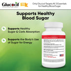 Glucocil – Softgels - Premium Blood Sugar Support - New Clinical Study Published March 2026-3 Million Bottles Sold - Supports the 3 Essentials for Healthy Blood Sugar - Since 2008, 3-Pack