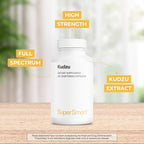 Supersmart - Kudzu Extract 500 mg Full Spectrum - Powerful Herbal Extract Antioxidant | Non-GMO & Gluten Free - 120 Vegetarian Capsules