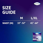 Tena ProSkin Overnight Incontinence Adult Diaper for Women & Men, Stretch Brief, Large/Extra Large, 48 Count (4 Packs of 12), Packaging May Vary