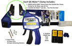 QC-Mate by XBoom Coupler (7/8” Uni-Jaw Set, 12” QC-Mate Clamp)
