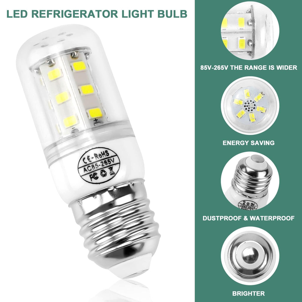 AMI PARTS KEI D34L Refrigerator Bulb 5304511738 E27 LED Light Bulb 3.5W