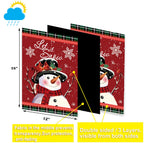 Seasonal Garden Flags Set of 12, Double Sided 12 x 18 Inch Yard Flags