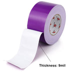 3 Inch Purple Duct Tape Waterproof,Heavy Duty,3 Inch x 60 Yards,9 Mill Thick Industrial Grade Duct Tape Purple,No Residue,Strong,Flexible and All Weather,Professional for Indoor & Outdoor Use