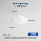 L Citrulline Powder Supplements (3g) Support L Arginine & Nitric Oxide Booster Powder - L-Citruline Supplements For Men & Women - Stamina , Endurance , Performance for Workouts - Vegan & USA Made