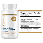 Zenith Labs - TitanFlow - Prostate Supplements for Men - with Pumpkin Seed Oil to Support Urinary and Prostate Health