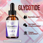 (5 Pack) Glycotide Drops, Official Glycotide Blood Support Drops with All Natural Ingredients, Advanced Glicotide Blood Health and Overall Wellness Supplement with Max Strength Vitamins (150 Servings)