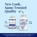 Research Verified Hair Growth Support - with Biotin, DHT Blockers & Vitamins - Hair Growth and Hair Loss Prevention, 1 Bottle (1 Month Supply)