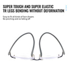 Bhigh 2 Pack Blue Light Blocking Reading Glasses Computer Gaming Black Red Mens Womens (black, 2, diopters)