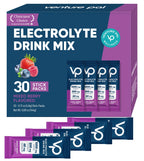 Venture Pal High Sodium Sugar-Free Electrolyte Powder Packets - Hydration Packets with Sodium, Potassium & Magnesium | Zero Calories | Vegan, Keto, and Paleo Friendly | 30 Sticks