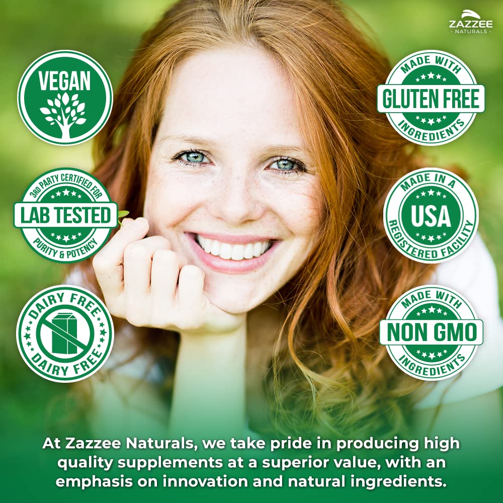 Zazzee Cranberry PACs, 72 mg PACs per Capsule, 2X Strength, 100% Soluble, 120 Vegan Capsules, 50:1 Extract, 18,200 mg Strength, Fast-Acting, Effective Urinary Tract Support, Made in The USA