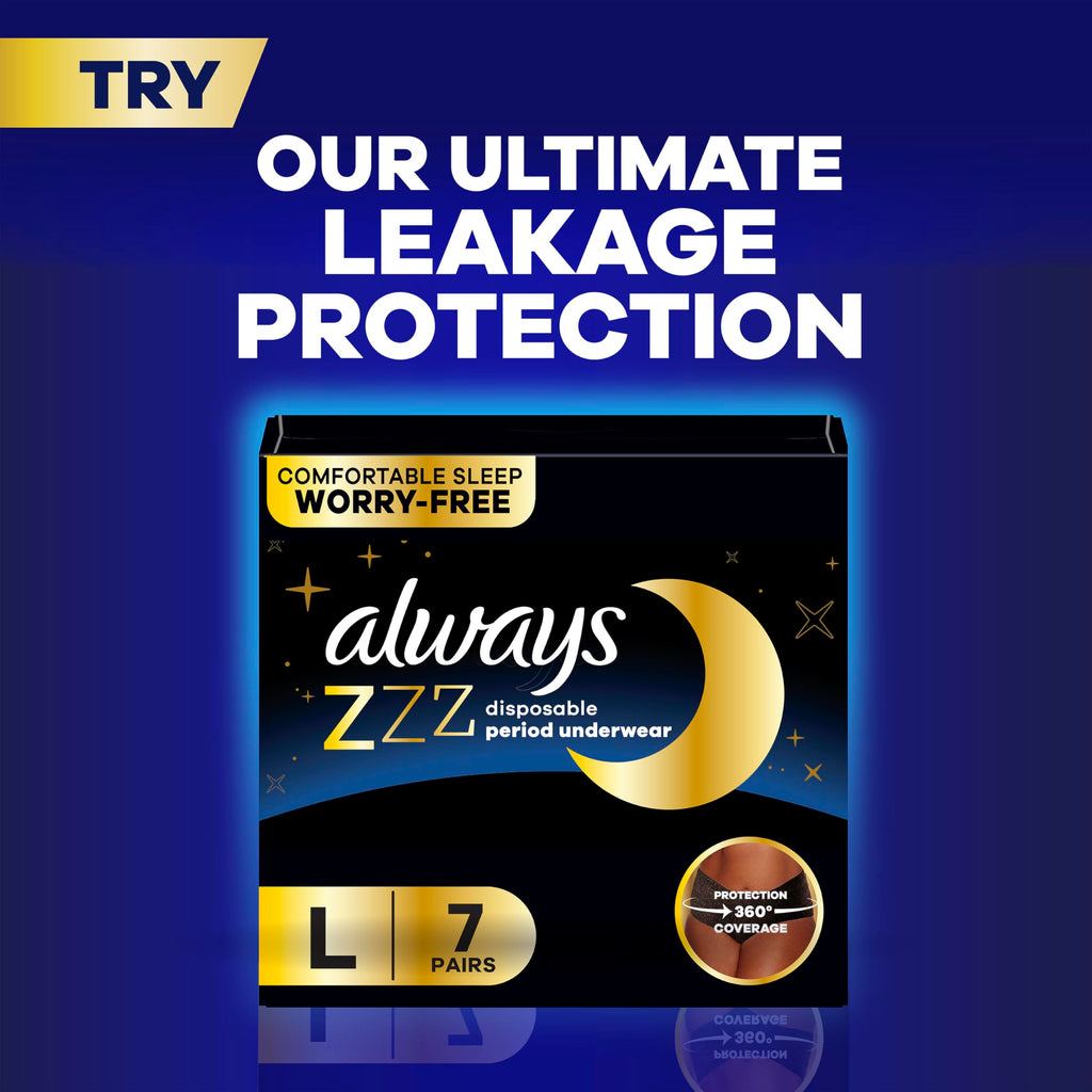 Always Ultra Thin Overnight Pads, Size 5, Extra Heavy Overnight, Unscented, 92 Count (2 Packs of 46)