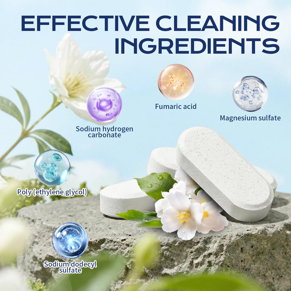 Dr Clean Updated Spray Cleaner for Ovens,Concentrated Cleaning Tablets, Instant Dissolving, Stain Removal Spray, Multi-Surface Cleaner for Kitchen, Bathroom & More (30PCS)