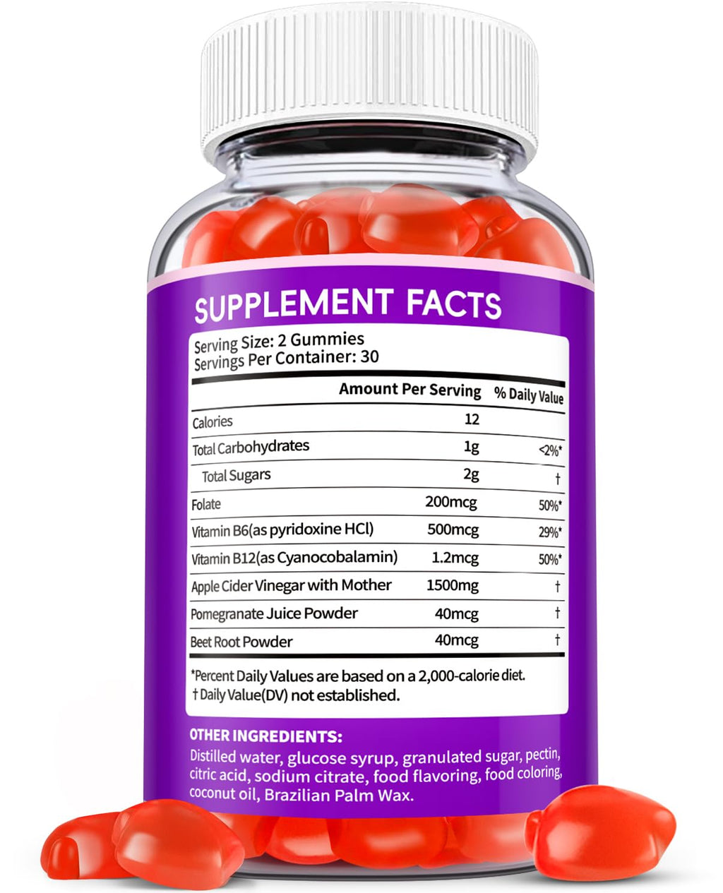 EDUDYF Keto Acv Gummies,Organic Apple Cider Vinegar Gummies,Keto Gummies,Gut Health for Women,Probiotics for Digestive Health,Metabolism,GMO Free & Vegan - 120 Count