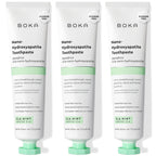 Boka Fluoride Free Toothpaste, Nano Hydroxyapatite Toothpaste, Appropriate for Sensitive Teeth - for Adult Oral Care - Ela Mint Flavor, 4 Fl Oz 3Pk US Manufactured
