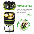 LE 1000LM Battery Powered LED Camping Lantern, Waterproof Tent Light with 4 Light Modes, Camping Essentials, Portable Lantern Flashlight for Camping, Emergency Light, Power Outages, Not Rechargeable