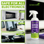 Screen Mom Screen Cleaner Spray 16oz Bottle for TV, Car, Laptop & Computer