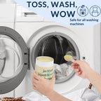 Freelivity In‑Wash Scent Booster Beads – Fresh Essence Scent, Laundry Beads fabric softener, 24 oz – Lasts Up to 70 Washing Cycles – Eco‑Friendly & Safe for Babies and Kids