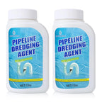 Pipeline Dredging Agent, Drain Clog Remover, Powerful Unclog Sink Drain Cleaner, for Kitchen Bathroom Sinks, Tubs Pipe Cleaning Tool (2PCS)