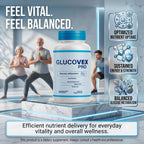 (1 Pack) Glucovex Capsules - Official Glucovex Supplement Pills with Premium Ingredients, Advanced Formula Support for Overall Health & Wellness Reviews (60 Capsules)