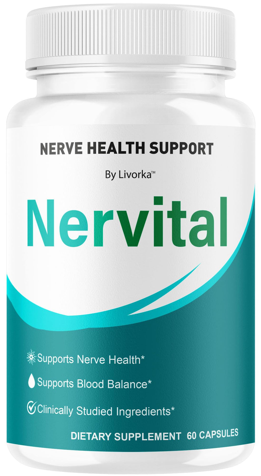 Nervital Capsules - Official Advanced Premium Formula Nerve Health Support, All Natural Nervital Supplement Vitamins for Overall Health & Wellness Reviews, 60 Capsules for 1 Month